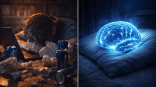 集中力は「物理的」に奪われている。睡眠負債と粗悪な食事が招く脳のエネルギー枯渇【『奪われた集中力』2/3】